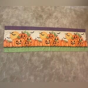 Avanti Linens Trick or Treat Halloween Valance.  60” x 18”